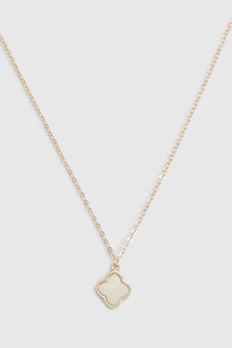 Femme Collier Perle Trèfle Unique - boohoo - Modalova
