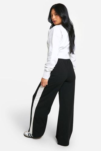 Pantalon Large À Rayures Contrastées Petite | Taille 44 - boohoo - Modalova