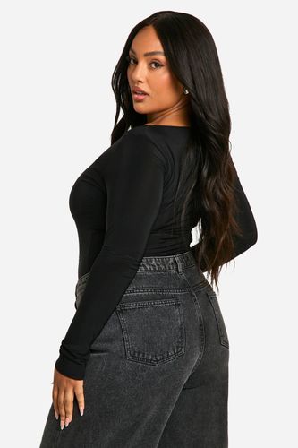 Bodysuit Basics Plus Double Couche Slinky Scoop | Taille 48 - boohoo - Modalova