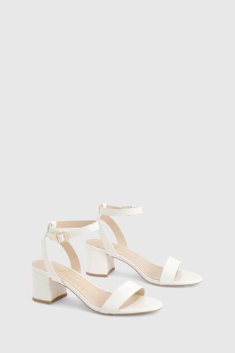 Talons à large coupe, bloc bas, à peine perceptibles | Taille 41 - boohoo - Modalova