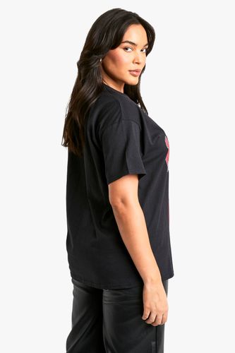 PLUS MICHIGAN CHERRY T-SHIRT SURDIMENSIONNÉ | Taille 48 - boohoo - Modalova