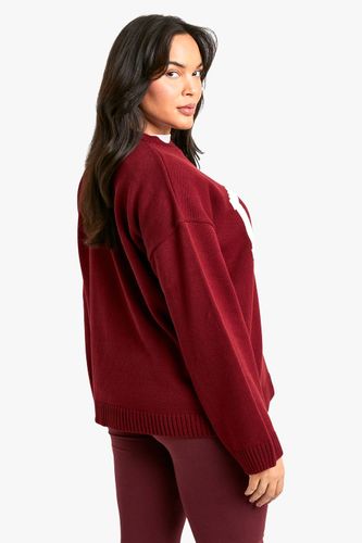 Plus Pull en Maille à Col Rond Grande Taille DSGN | Taille 48-50 - DSGN Studio - Modalova
