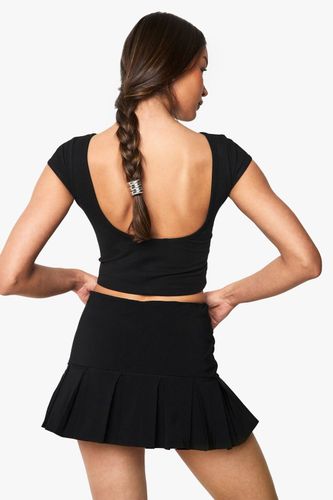 Skort de tennis plissé | Taille 42 - boohoo - Modalova