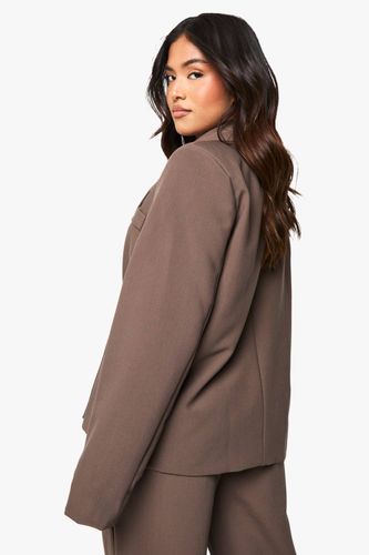 Petite Essential Oversized Blazer | Taille 44 - boohoo - Modalova