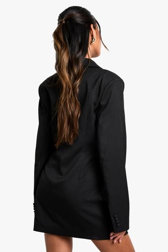 Robe Blazer Portefeuille Oversize Structurée | Taille 44 - boohoo - Modalova