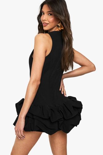 Structure Ruffle Skort Playsuit | Taille 42 - boohoo - Modalova
