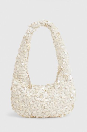 Sac à bandoulière orné de sequins - boohoo - Modalova
