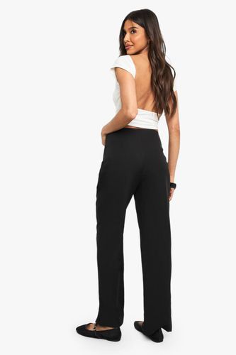 Pantalon Tailleur Slim Fit à Détail Fendu sur le Devant | Taille 44 - boohoo - Modalova