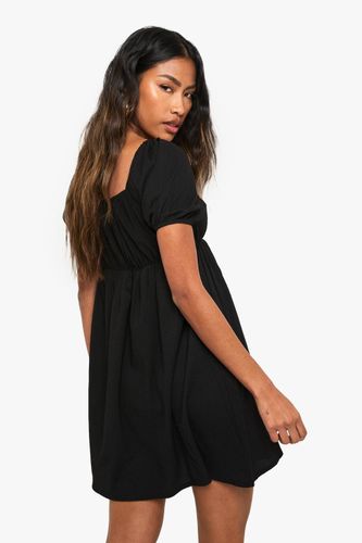 Mini robe smock à manches bouffantes | Taille 44 - boohoo - Modalova