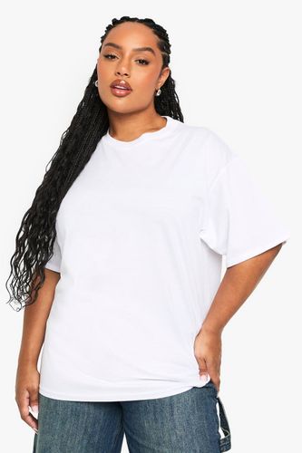 T-SHIRT SURDIMENSIONNÉ AVEC PORTE-CLÉS CERISE | Taille 46 - boohoo - Modalova