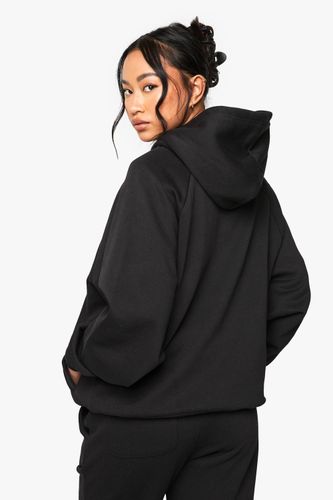 Sweat à capuche oversize à couture raglan | Taille Medium - boohoo - Modalova