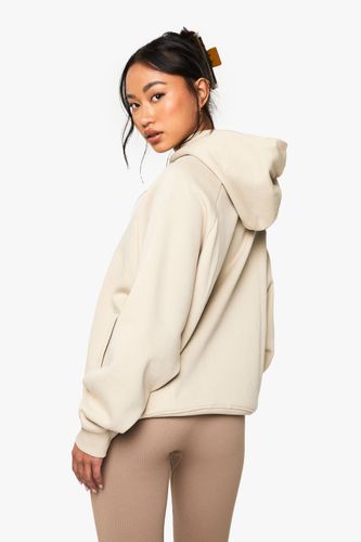 Sweat à capuche surdimensionné à coutures raglan | Taille Medium - boohoo - Modalova