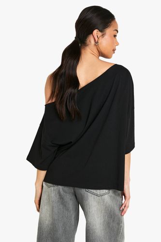 T-shirt oversize à épaules dénudées | Taille 44 - boohoo - Modalova