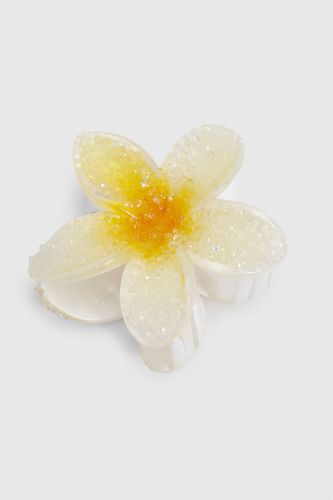 Pince à griffes ornée d'une grande fleur - boohoo - Modalova