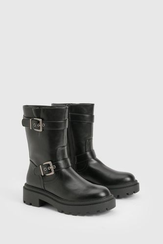 Bottes de Randonnée à Double Boucle | Taille 39 - boohoo - Modalova