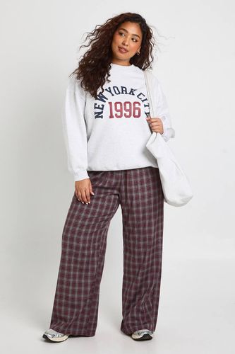 Plus Sweat-shirt Oversize New York City | Taille 48 - boohoo - Modalova