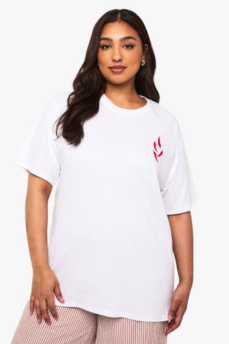 T-shirt oversize Plus Spicy Margarita | Taille 48 - boohoo - Modalova