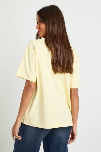 T-shirt oversize à manches courtes | Taille 34 - boohoo - Modalova