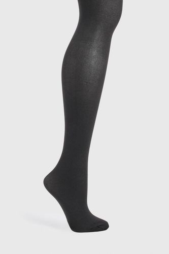 Femme Plus 40 Denier Collant Noir - boohoo - Modalova
