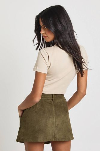 Jupe-short En Synthétique | Taille 44 - boohoo - Modalova