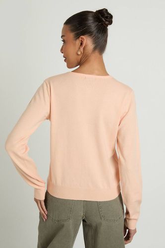 Cardigan Tricoté Léger Ultra Doux à Col Rond | Taille Medium - boohoo - Modalova