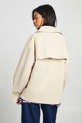 Trench Court à Manches Bouffantes | Taille 44 - boohoo - Modalova