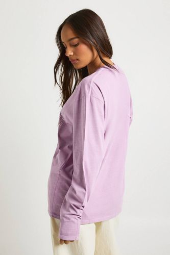 T-shirt à manches longues imprimé Florence Roses | Taille Medium - boohoo - Modalova