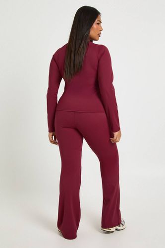 Plus legging évasé à taille haute ultra doux | Taille 48 - boohoo - Modalova