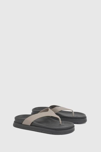 Tongs À Plateforme Épaisse | Taille 41 - boohoo - Modalova
