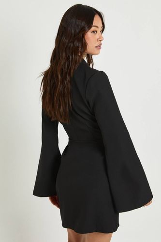 Robe Blazer Tall Ceinturée Avec Détail Boucle | Taille 44 - boohoo - Modalova