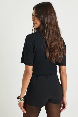 Short Mini en Bengaline | Taille 44 - boohoo - Modalova