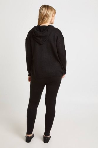 Ensemble Coordonné Petite En Maille Douce Sweat À Casynthétiqueche & Pantalon | Taille Medium - boohoo - Modalova
