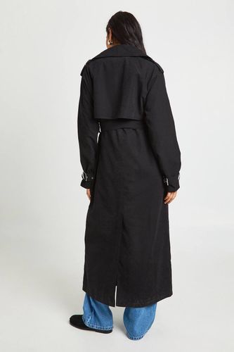 Trench-coat Long Oversize À Double Boutonnage Avec Finition Pêche | Taille 42 - boohoo - Modalova