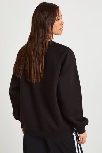 Sweat-shirt Oversize Grande Taille À Coutures Raglan | Taille Medium - boohoo - Modalova