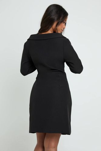 Robe Blazer Ajustée Bardot Tall | Taille 46 - boohoo - Modalova