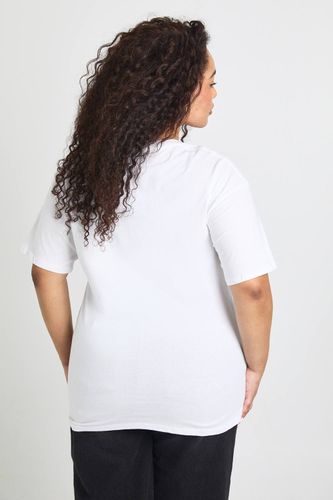 T-shirt Graphique Grande Taille Saint-Valentin "Lover Girl" | Taille 48 - boohoo - Modalova