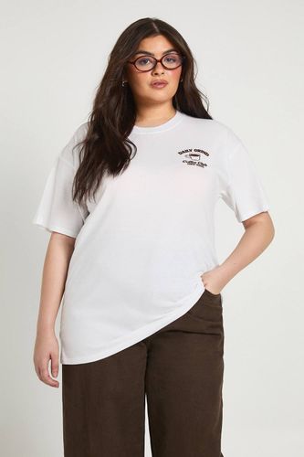 T-shirt Graphique Plus Daily Grind New York | Taille 48 - boohoo - Modalova