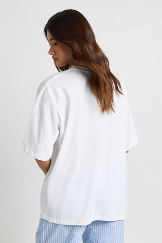 T-shirt Imprimé Martini | Taille Medium - boohoo - Modalova