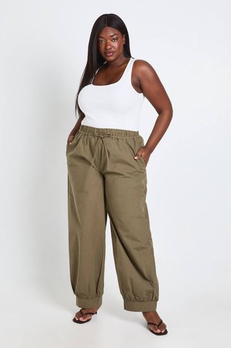 Pantalon Cargo Décontracté Coupe Ample | Taille 48 - boohoo - Modalova