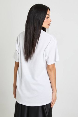 T-shirt Graphique Surdimensionné État D'esprit New York | Taille Medium - boohoo - Modalova