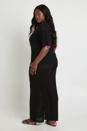 Pantalon De Plage Tricoté Grande Taille | Taille 24-26 - boohoo - Modalova