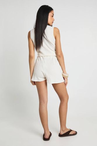 Short Évasé Texturé | Taille 44 - boohoo - Modalova