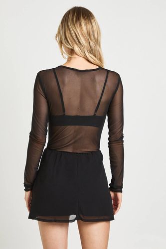 Mini Jupe En Mousseline Petite | Taille 44 - boohoo - Modalova