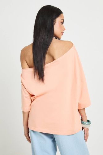 T-shirt Oversized À Épaules Dénudées | Taille 38 - boohoo - Modalova