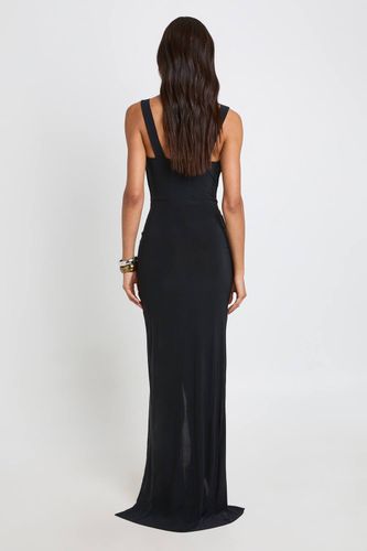 Robe Maxi Portefeuille Froncée Drapée Tall | Taille 46 - boohoo - Modalova