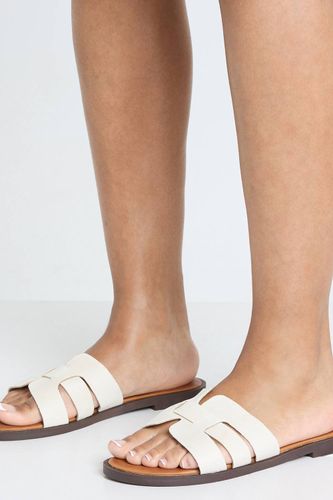 Mules À Détails Ajourés | Taille 37 - boohoo - Modalova