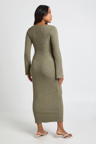 Robe Midi De Maternité À Encolure Bardot | Taille 46 - boohoo - Modalova