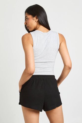 Short Évasé Côtelé Basique Tall | Taille 44 - boohoo - Modalova