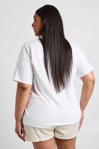 T-shirt Imprimé Marg Épicée Grande Taille | Taille 48 - boohoo - Modalova