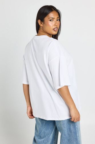 T-shirt Oversize Basique Grande Taille | Taille 48 - boohoo - Modalova